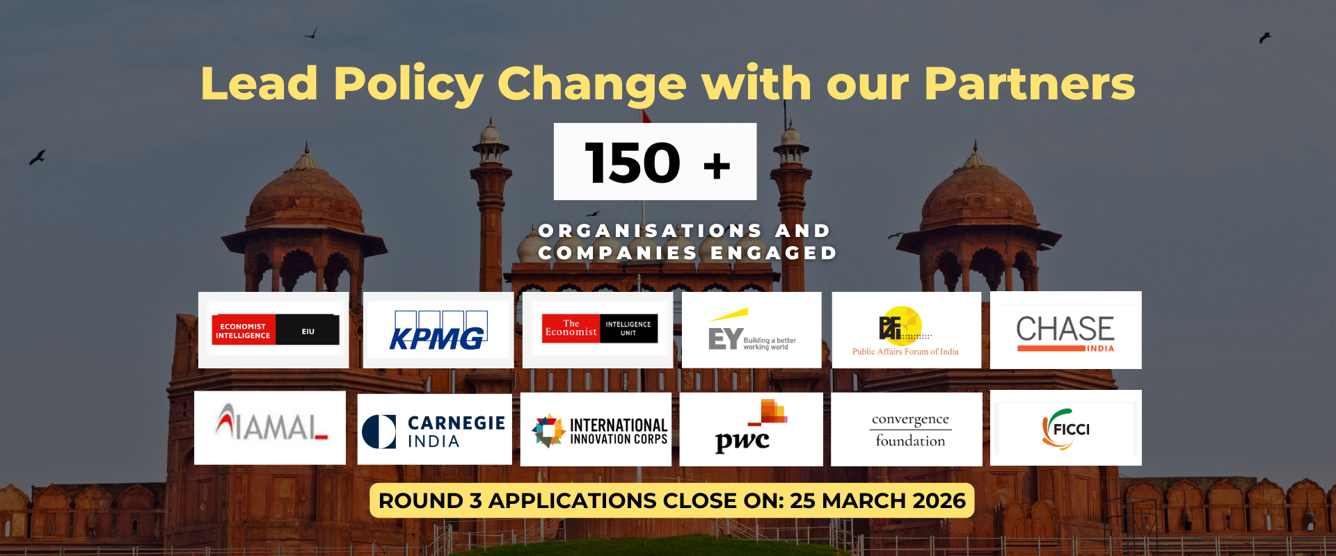 Lead Policy Change with Our Partners