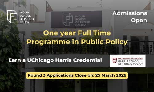 One Year Full Time Programme in Public Policy