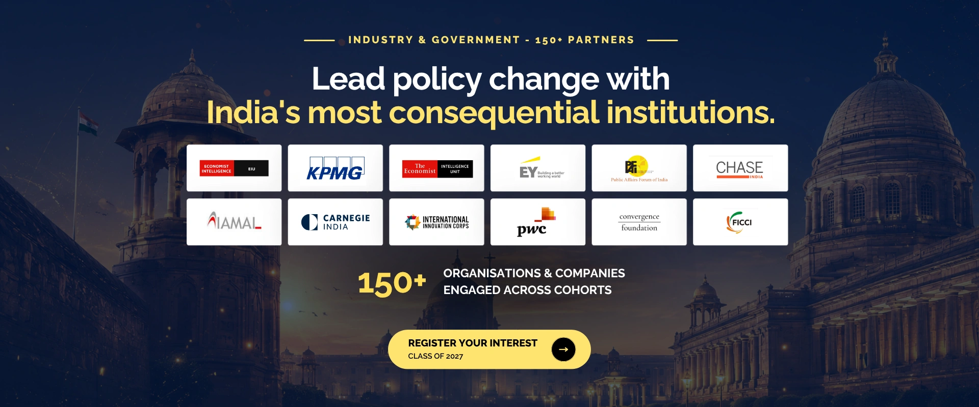 Lead Policy Change with Our Partners